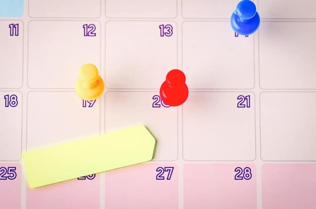 An example calendar with different tasks blocked out in various colors, showing a visual representation of a structured day.