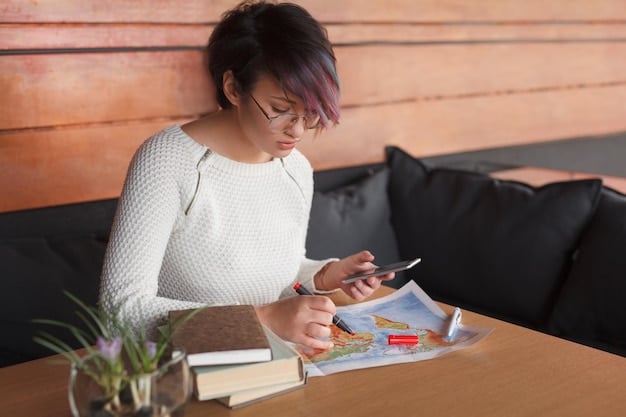 A person using a time tracking app on their phone, showcasing the data and insights it provides about their daily activities.