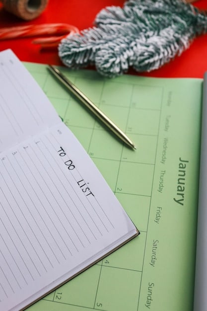 A close-up of a weekly planner, either physical or digital, with different colored blocks assigned to various tasks such as 