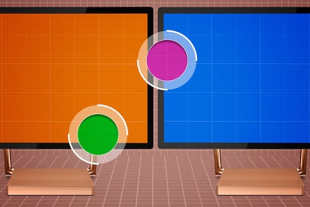 A split screen side-by-side comparison. On the left a rigid linear Gantt chart, with a creative, flexible Kanban board on the right using color-coded stickies, images, and mind-mapping visuals.