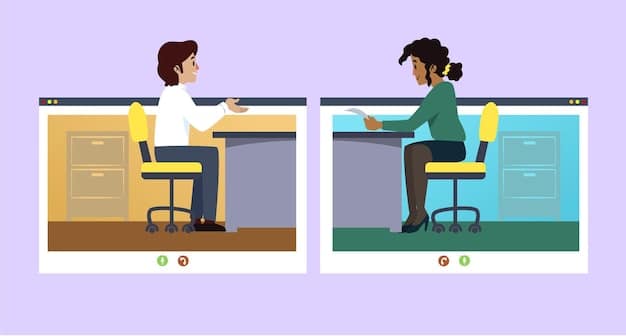 A split screen showing a remote team member using a project management tool on one side and engaging in a video call on the other, symbolizing integrated digital productivity and communication.
